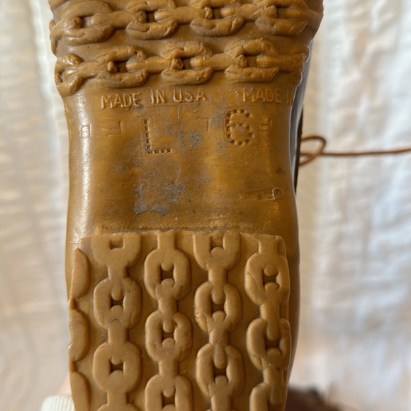 VINTAGE LL BEAN DUCK BOOT SIZE 6 - Picture 9 of 10